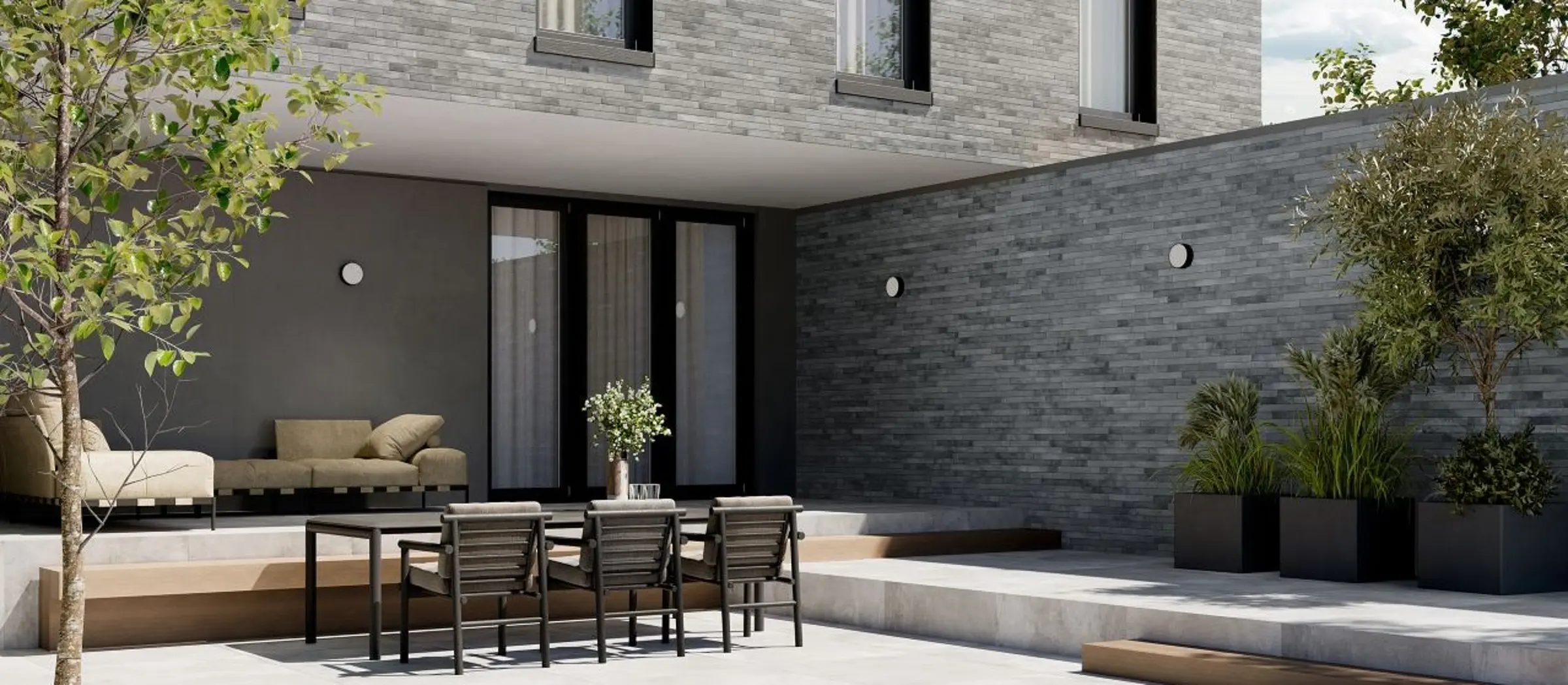 grijze geveltegel stocera