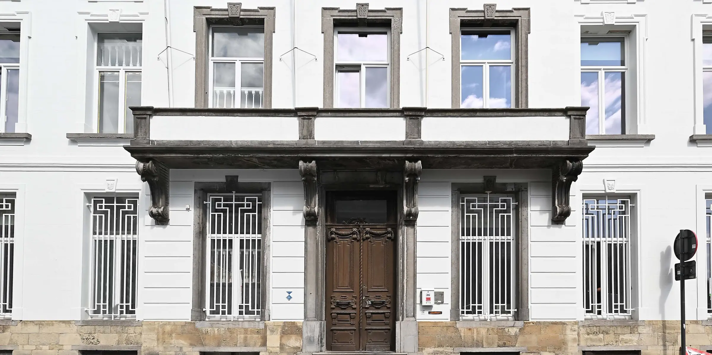 gevel huis der zuchten Sto