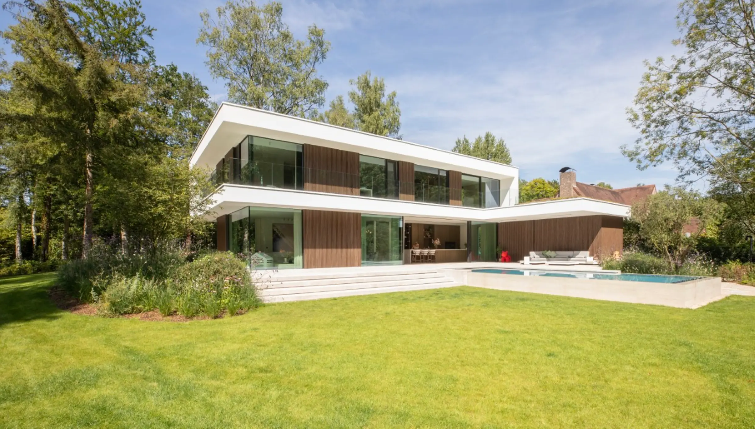 sierpleister moderne villa
