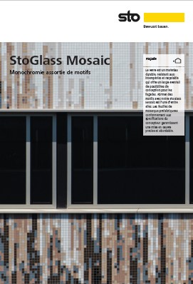 Cover brochure StoGlass Mosaic