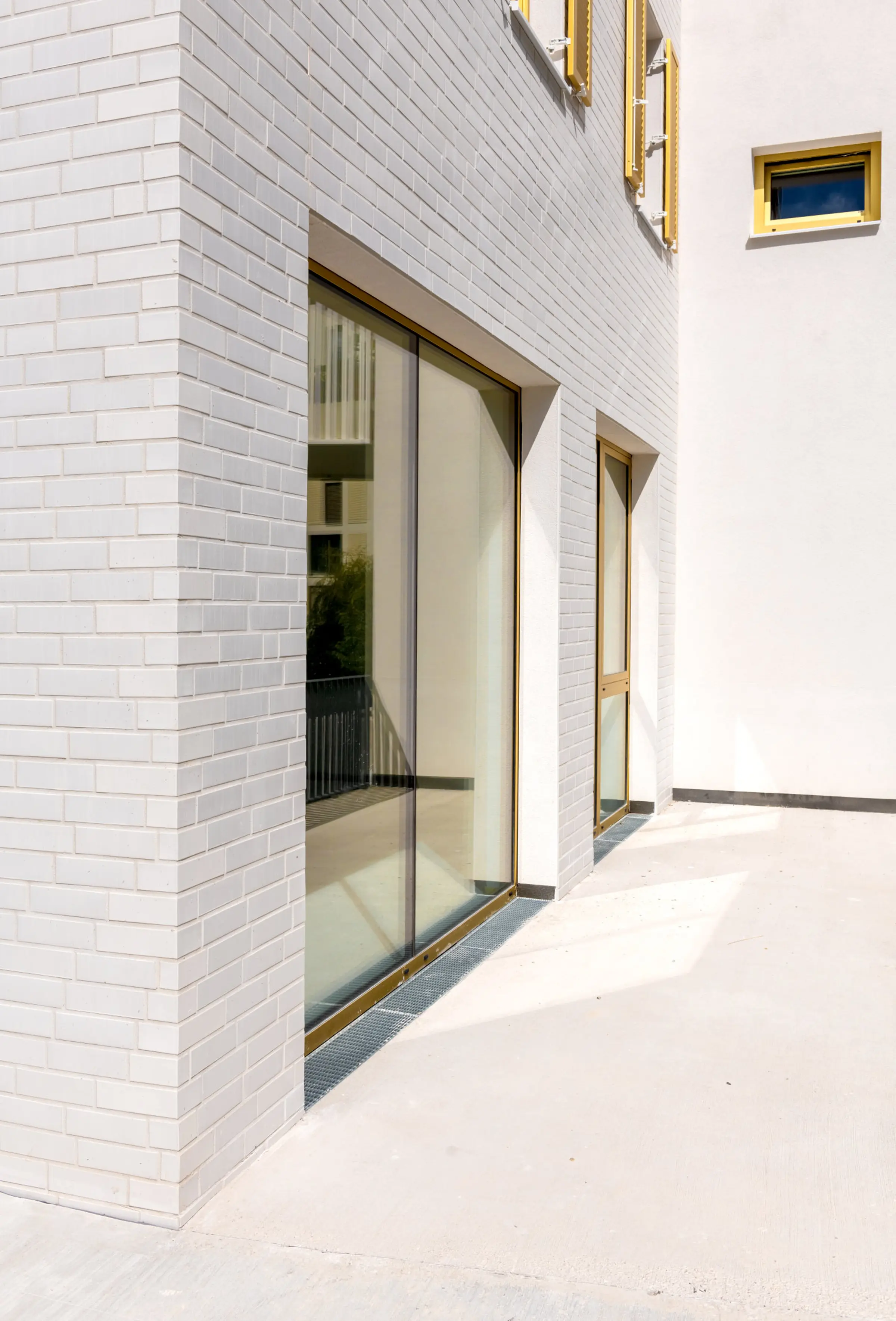 StoBrick witte gevel