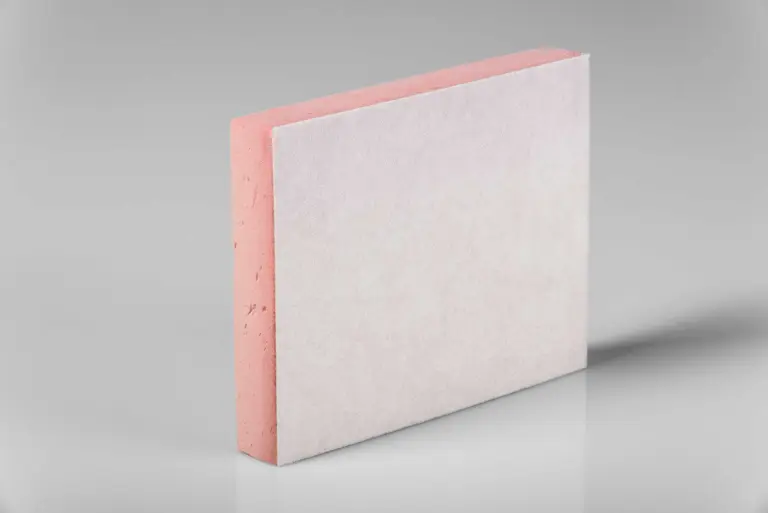 Panneau en mousse rigide résolique rose, isolant haute performance, isolation mince en résine phénol