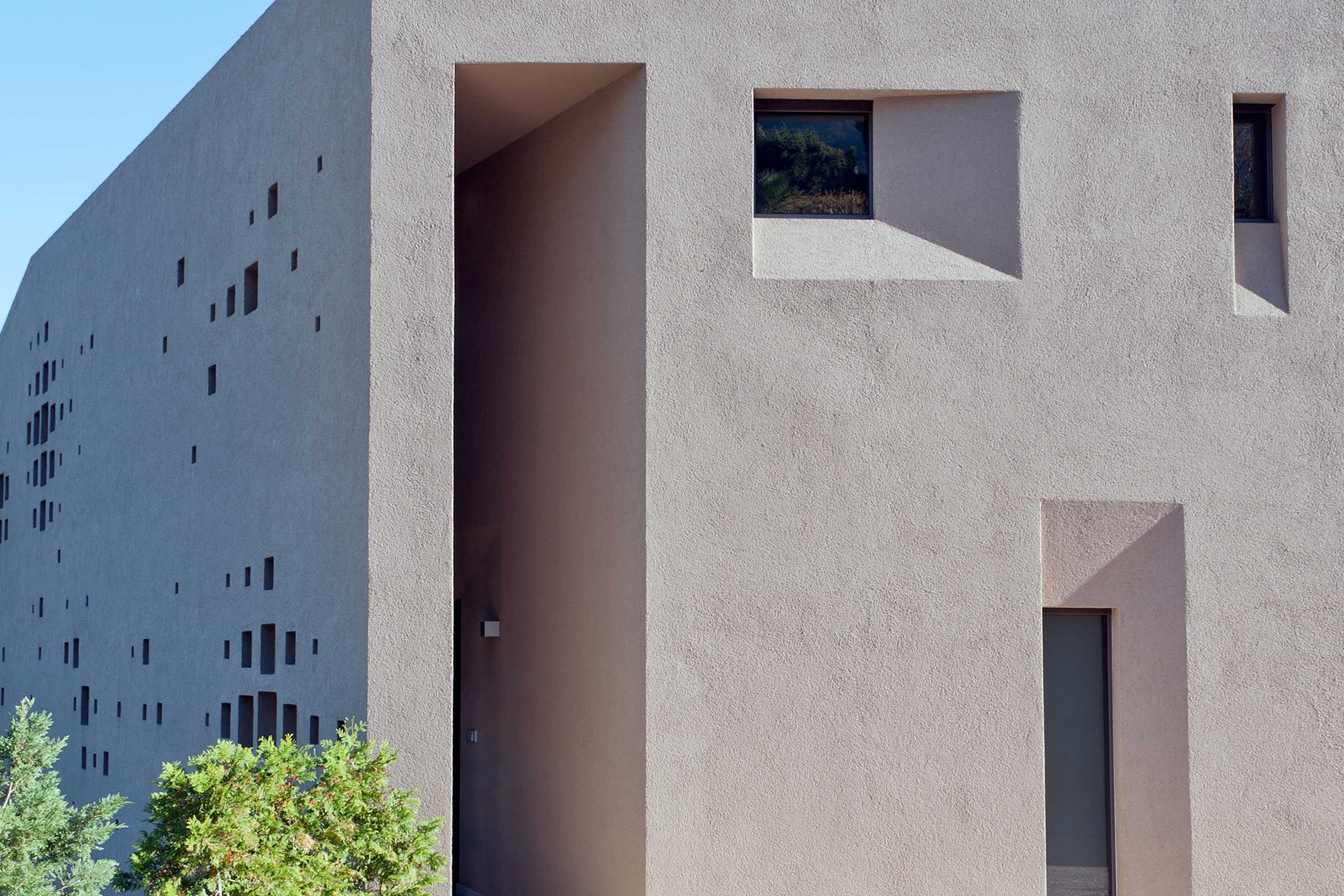 Gebouw, Caldaro, IT, foto : © René Rillers, Silandro, IT