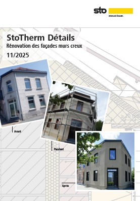 Rénovation des façades murs creux