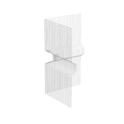 Sto-Bossenweefsel eindstuk