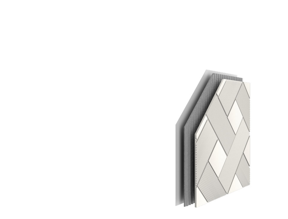 Gevelbekleding StoEcoshape