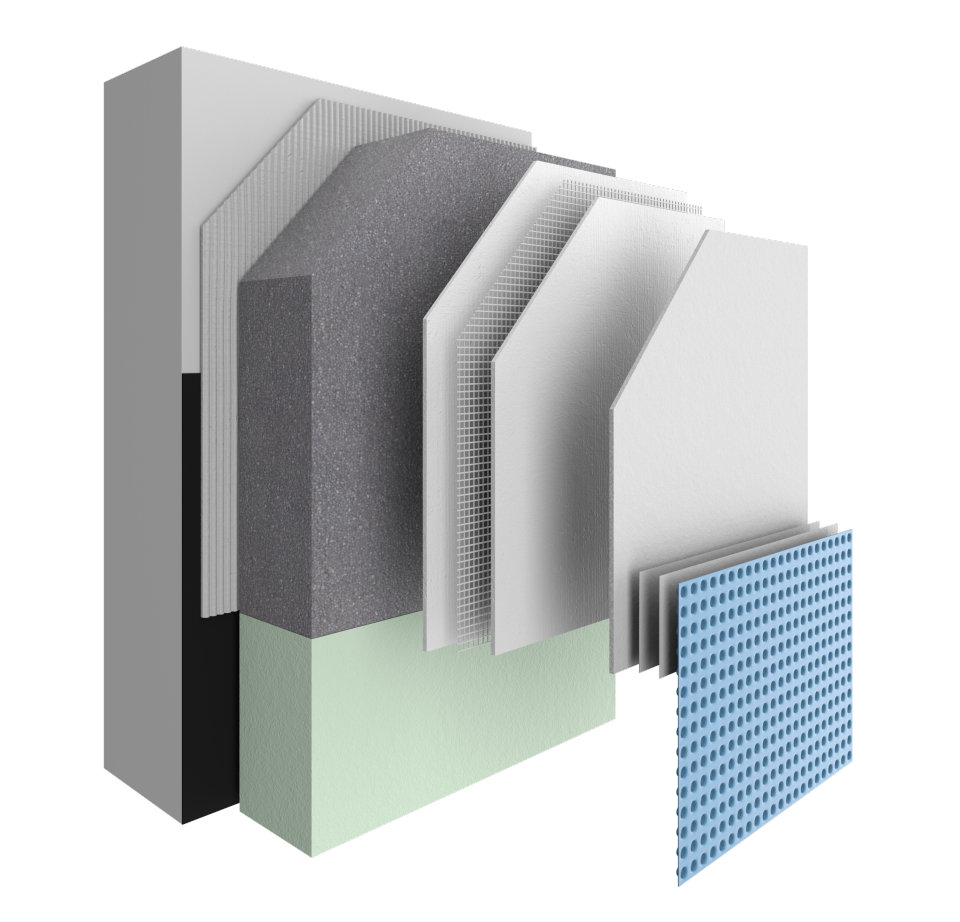 Zone de soubassement
